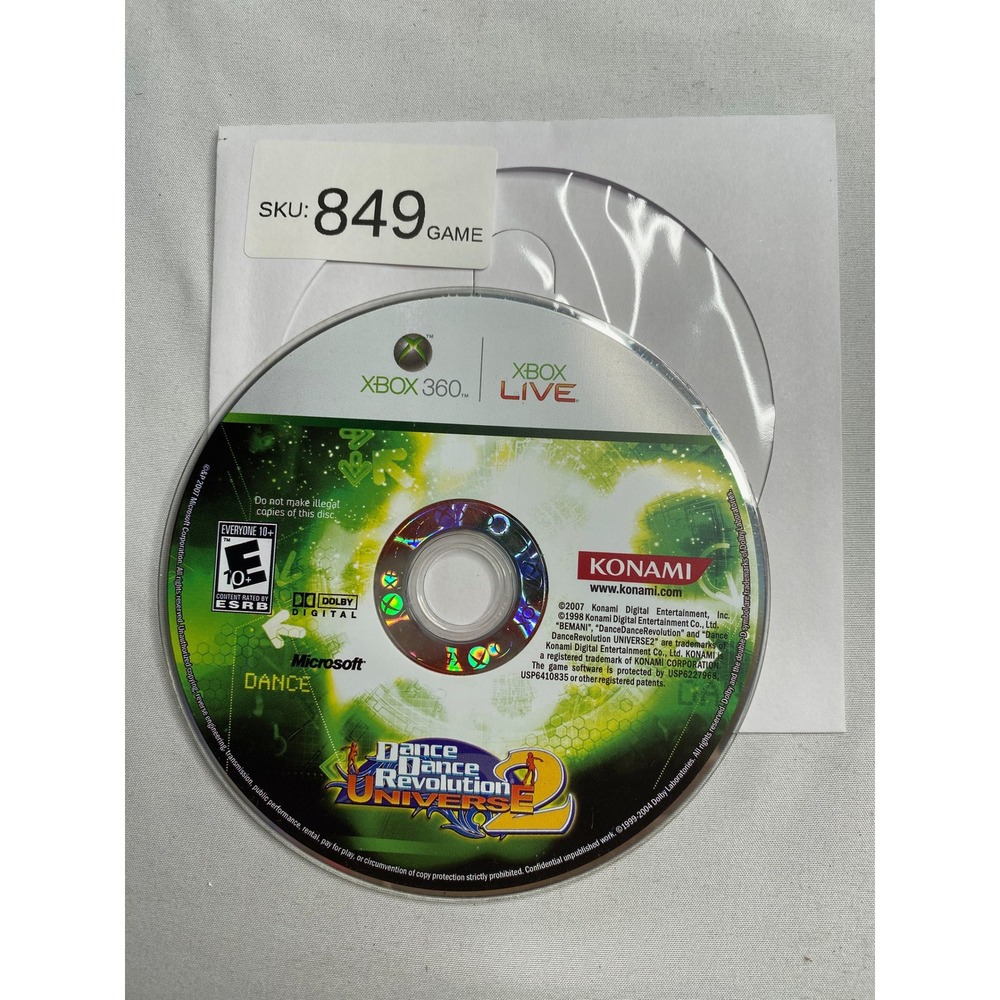 Dance Dance Revolution Universe 2 Xbox